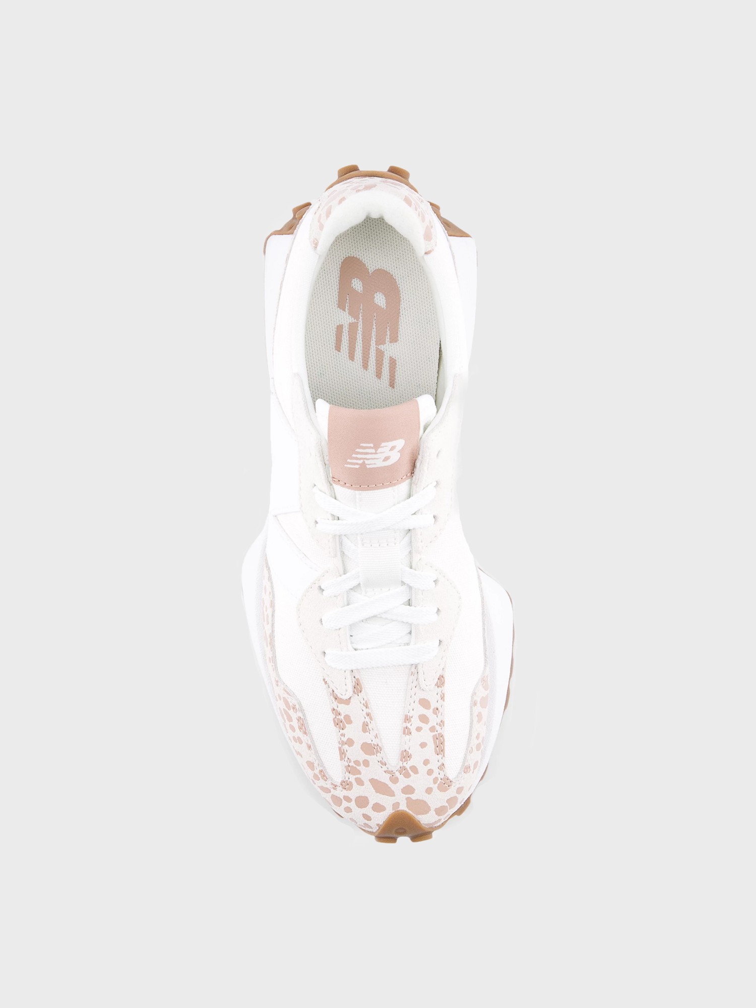 Кроссовки женские New Balance 327 молочные W32747W изображение 5