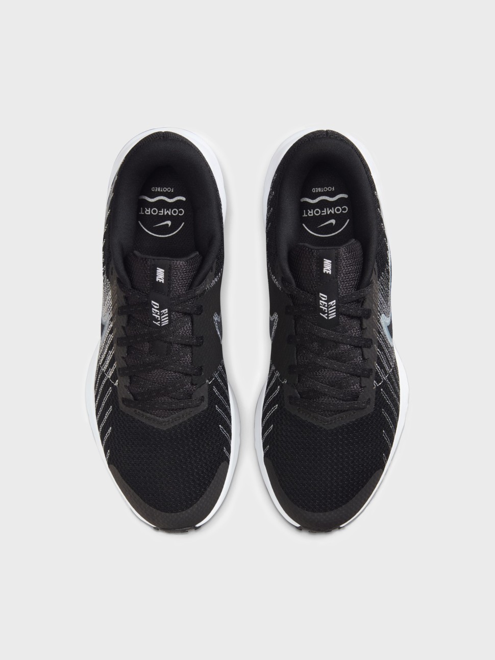 Кроссовки женские Nike W RUN DEFY черные HM9593-002 — фото 7