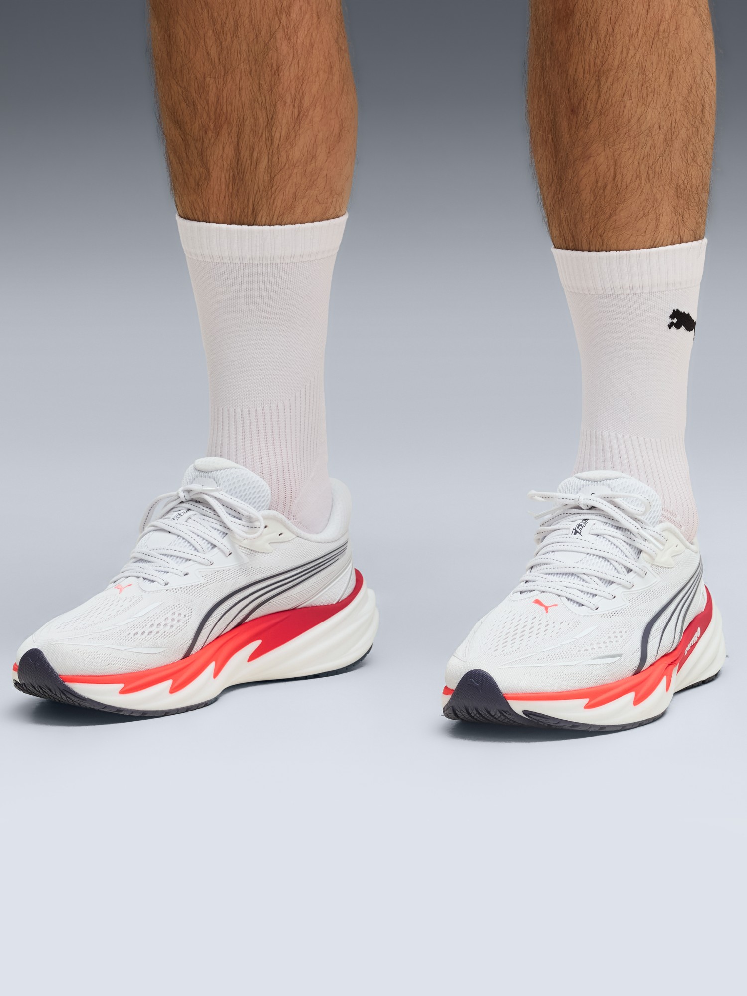 Кросівки чоловічі Puma Velocity NITRO 5 білі 31294405 изображение 8
