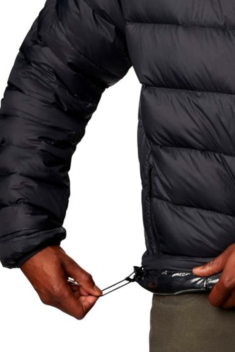 Куртка пуховая мужская Columbia  CENTENNIAL CREEK™II DOWN HOODED JACKET черная 1985521-010  изображение 4