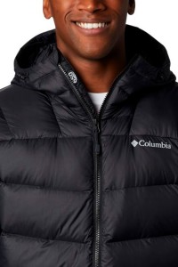 Куртка пуховая мужская Columbia  CENTENNIAL CREEK™II DOWN HOODED JACKET черная 1985521-010  изображение 5
