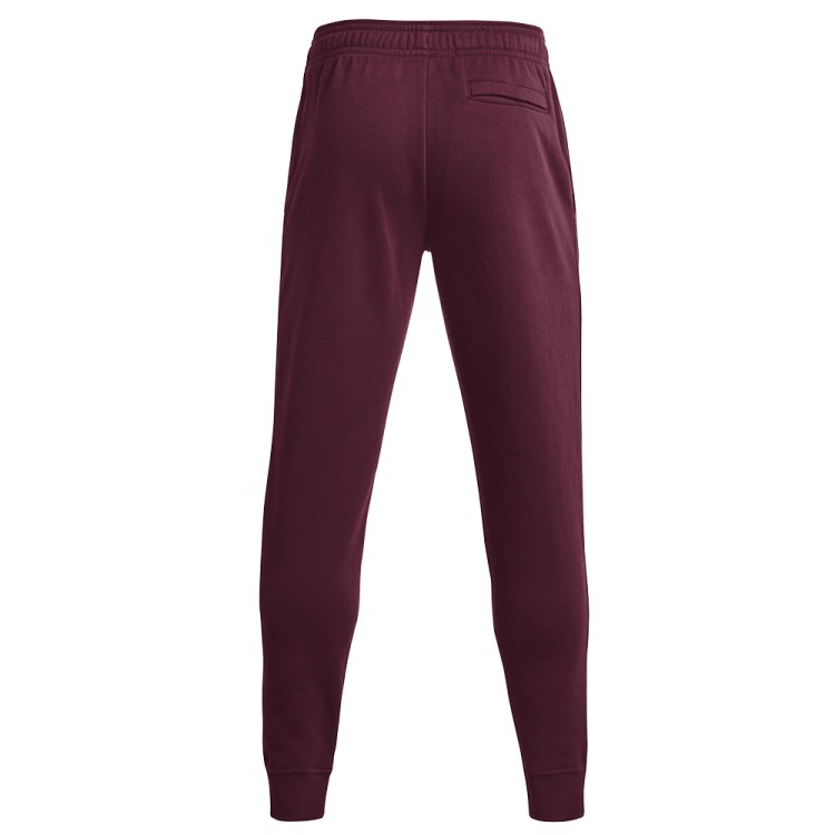 Чоловічі штани Under Armour Ua Rival Fleece Joggers бордові 1357128-600 изображение 2