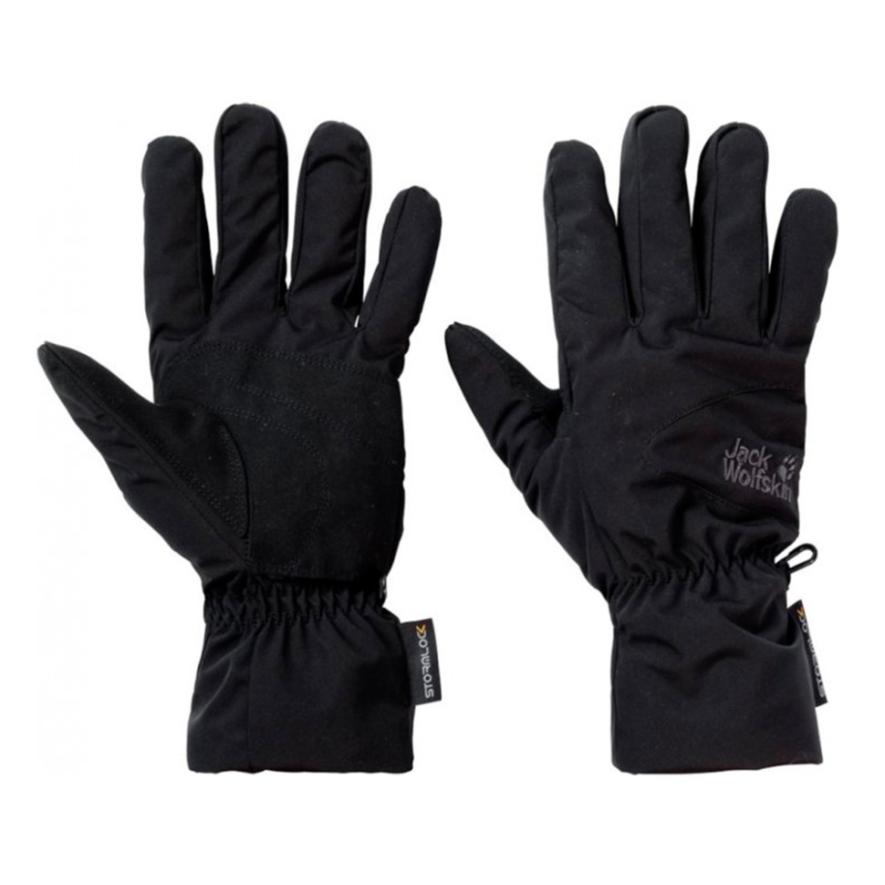 Рукавиці унісекс Jack Wolfskin STORMLOCK HIGHLOFT GLOVE чорні 1904433-6000 — фото 1