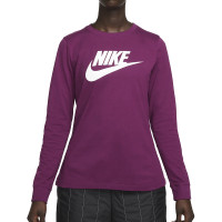 Футболка жіноча Nike W Nsw Tee Essntl Ls Icon Ftr фіолетова BV6171-610  изображение 1
