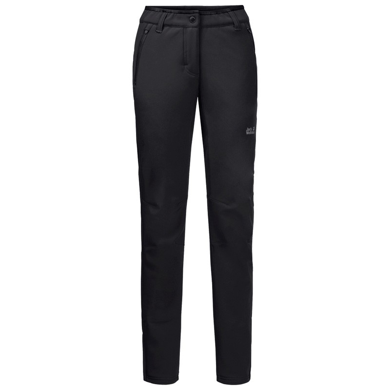 Брюки женские Jack Wolfskin черные 1505111-6000 изображение 1