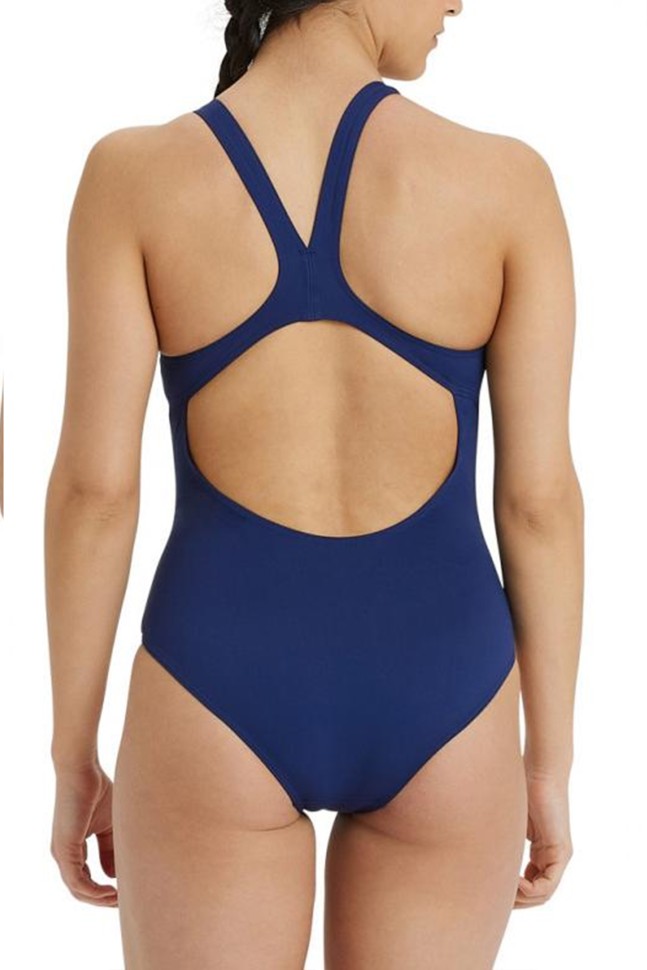 Жіночий купальник Arena W Streak Swim Pro Back One Pie синій 004388-701  изображение 3