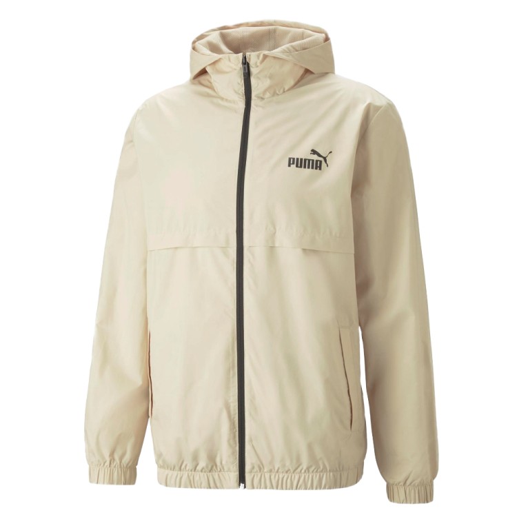 Ветровка мужская Puma ESS Solid Windbreaker бежевая 84748488 UA изображение 1