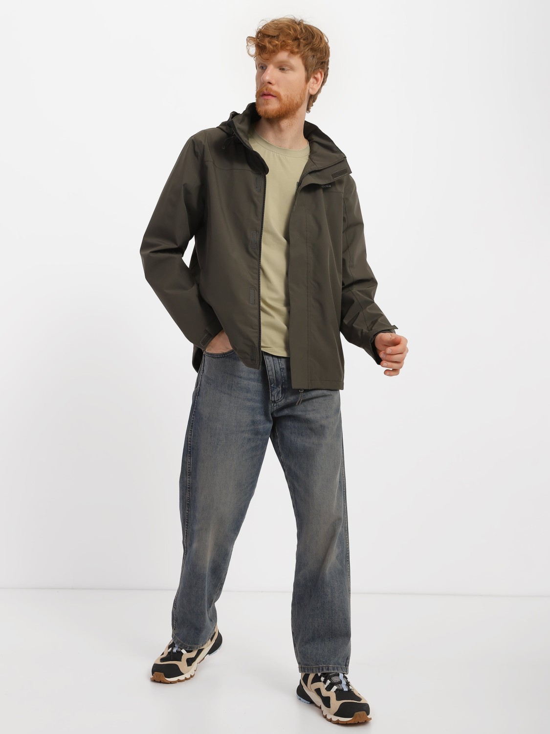 Вітрівка чоловіча Radder Orat оливкова 122345-340 изображение 5