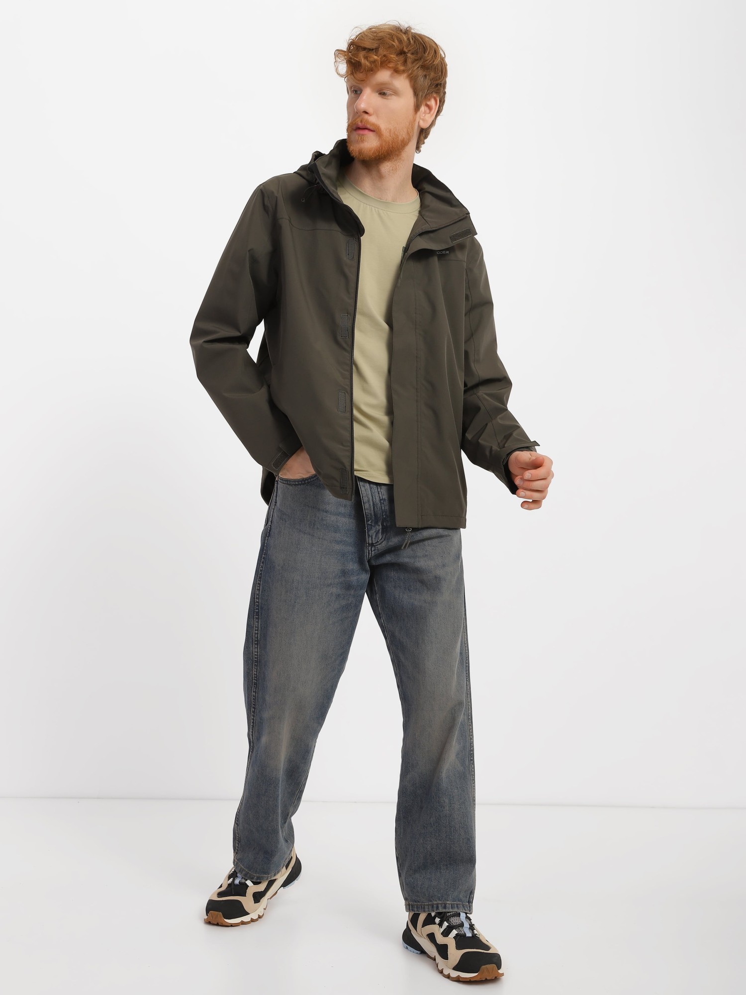 Вітрівка чоловіча Radder Orat оливкова 122345-340 изображение 5