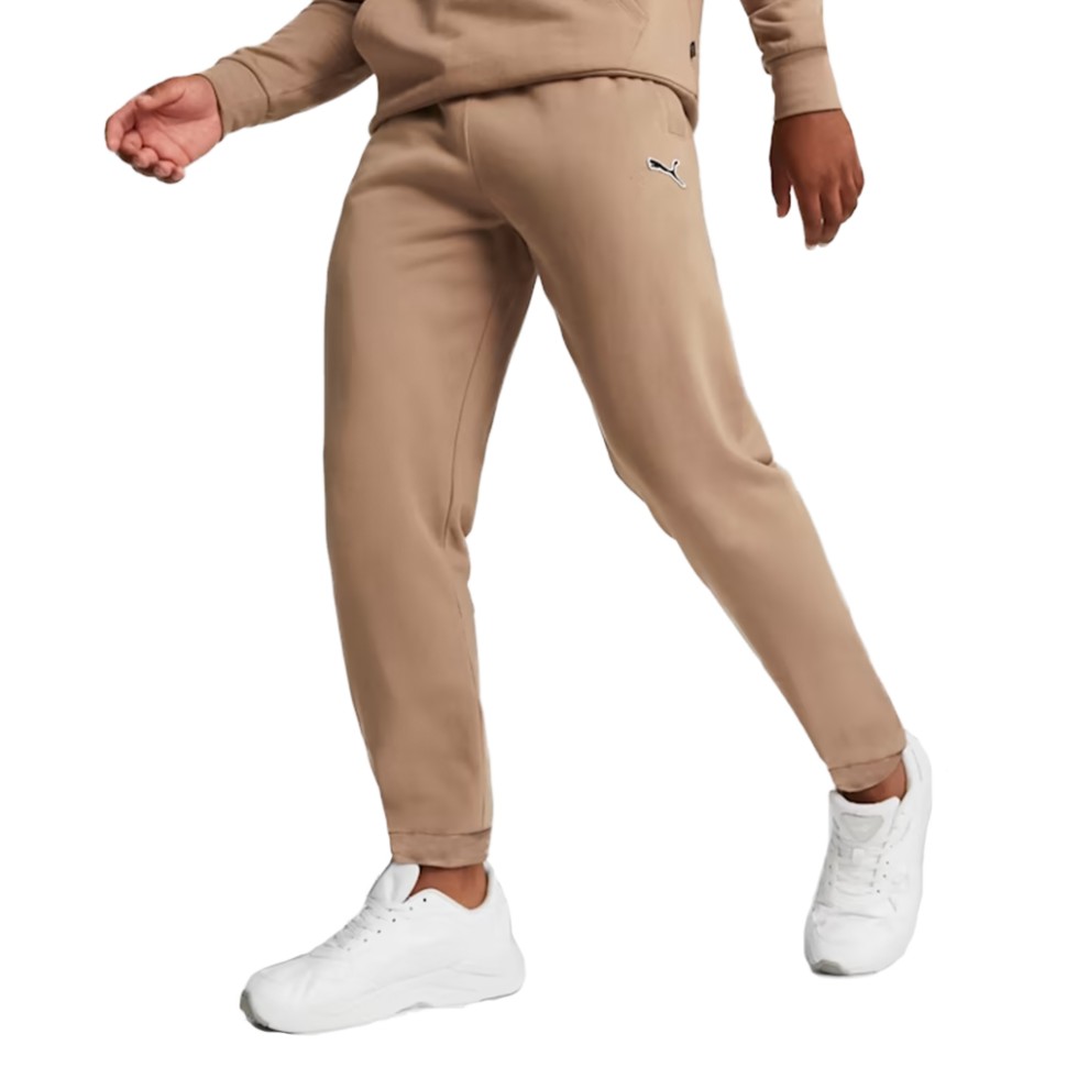 Штани чоловічі Puma BETTER ESSENTIALS Sweatpants FL cl бежеві 67681685 — фото 1