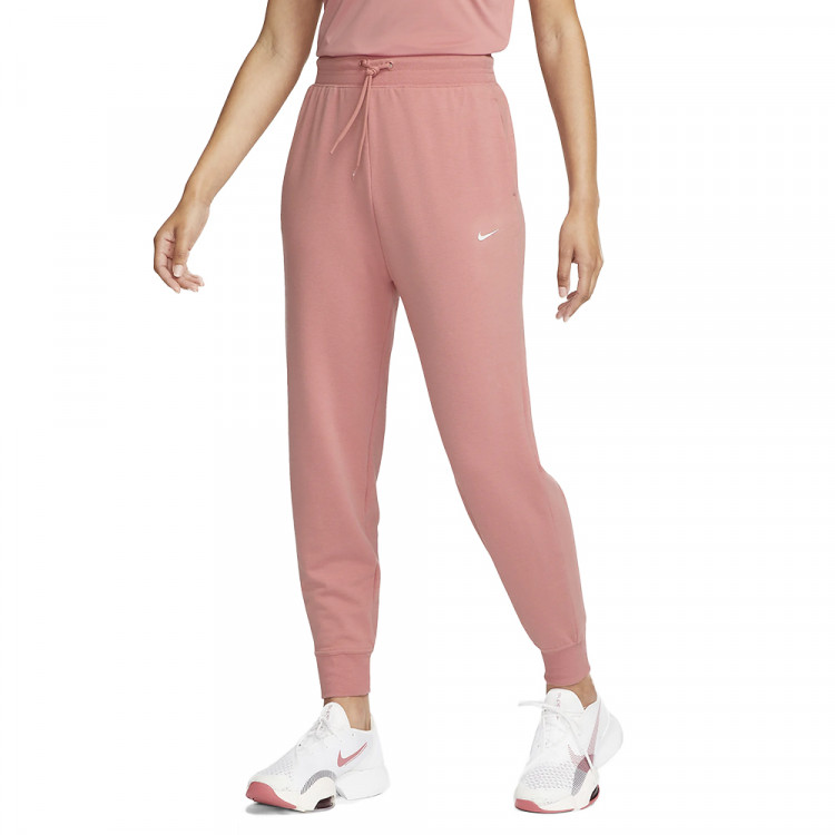 Штани жіночі Nike W NK ONE DF JOGGER PANT рожеві FB5434-618 изображение 1