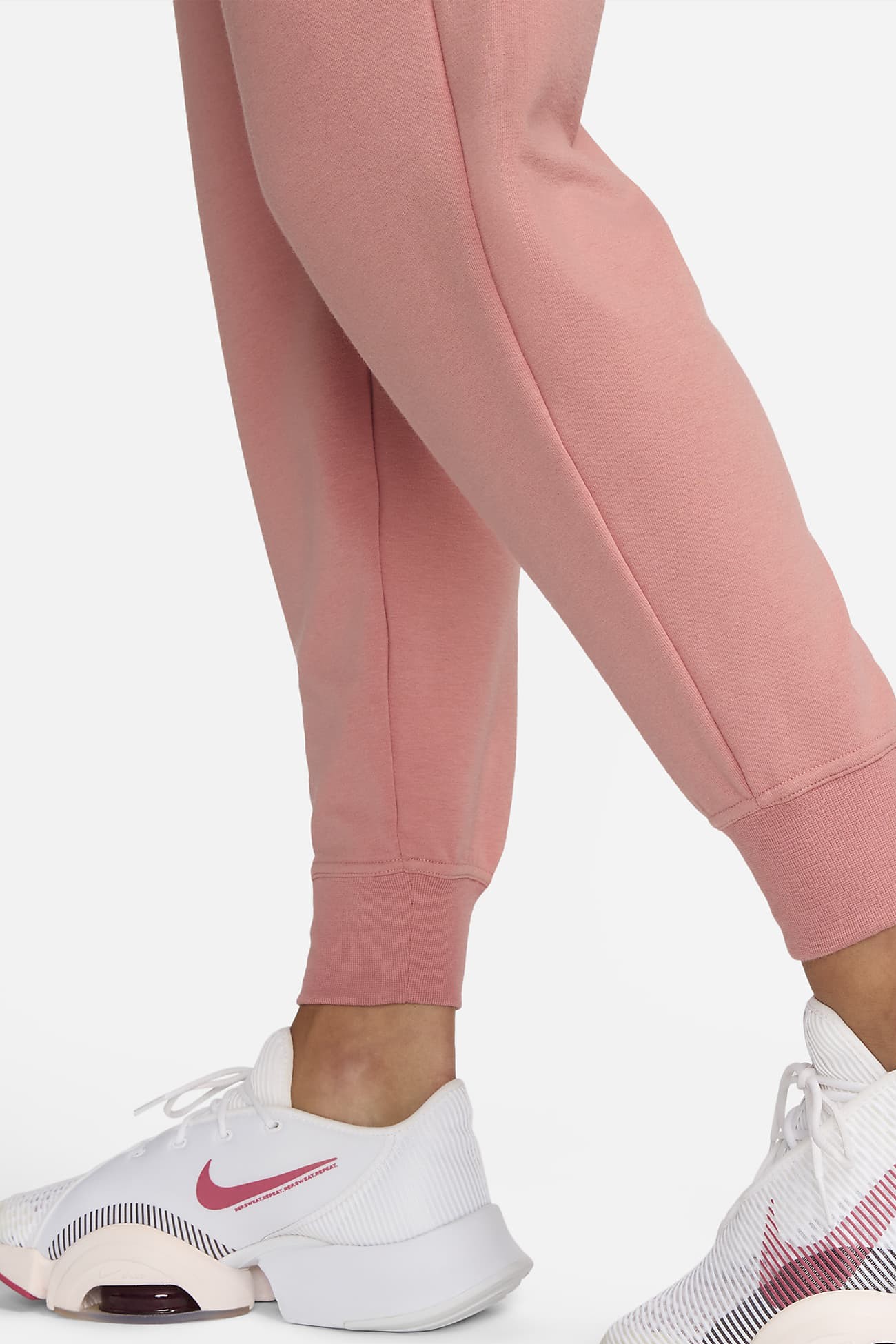 Брюки женские Nike W NK ONE DF JOGGER PANT розовые FB5434-618 изображение 5