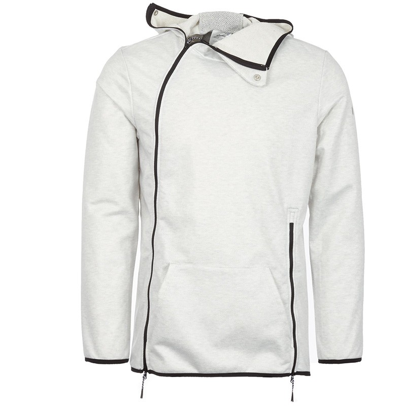 Вітровка чоловіча Asics Laminated Terry Jacket сіра 146402-0704 — фото 1