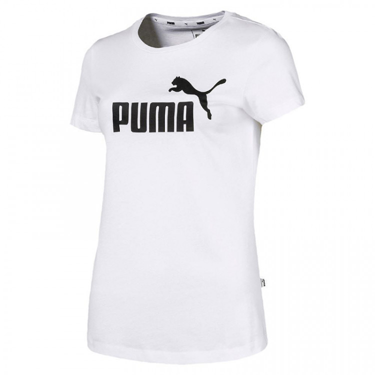 Футболка женская Puma Essentials Tee белая 85178702