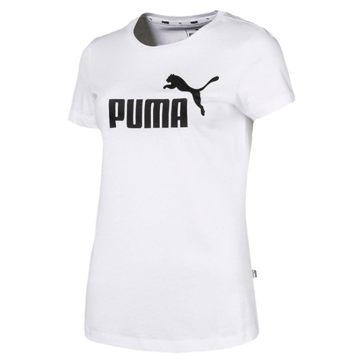 Футболка женская Puma Essentials Tee белая 85178702 изображение 1