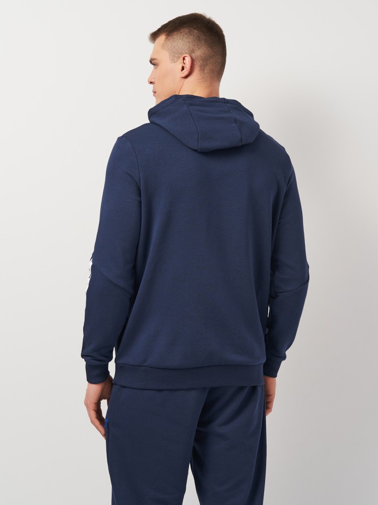 Толстовка мужская Puma ESS+ Tape Hoodie TR синяя 84738514 изображение 3