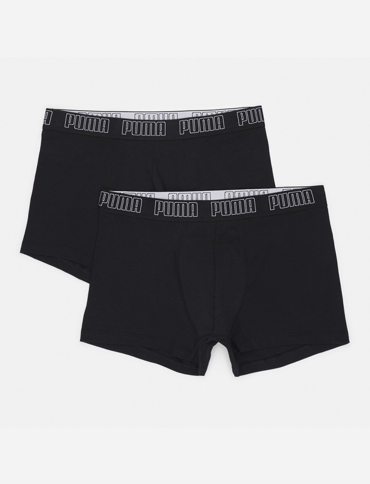 Нижнее белье мужское Puma EVERYDAY TRUNK 2P черное 93832101 изображение 2