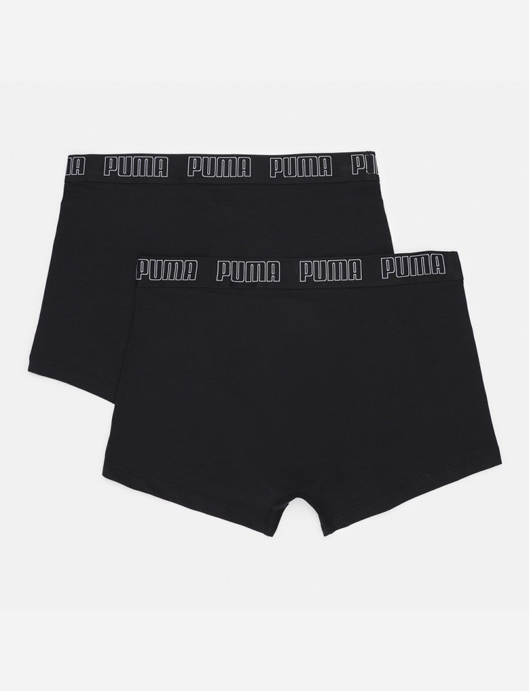 Нижнее белье мужское Puma EVERYDAY TRUNK 2P черное 93832101 изображение 3