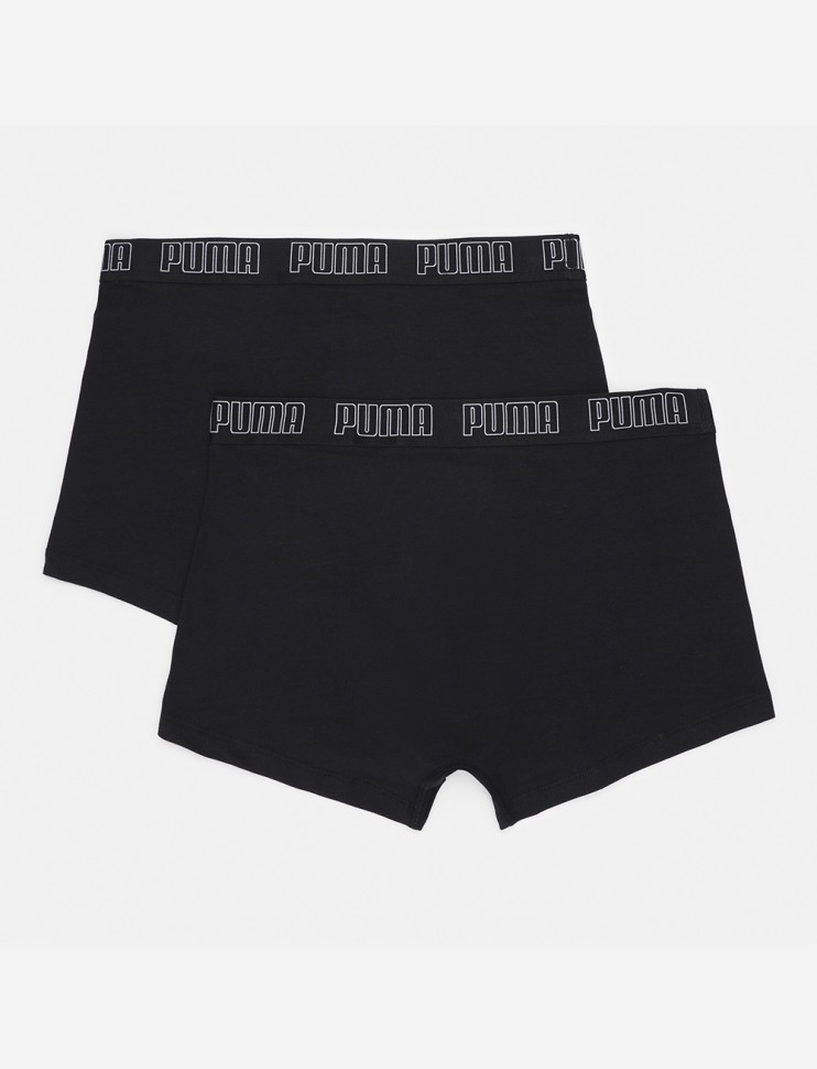 Нижнее белье мужское Puma EVERYDAY TRUNK 2P черное 93832101 изображение 3