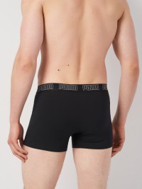 Нижнее белье мужское Puma EVERYDAY TRUNK 2P черное 93832101 изображение 5