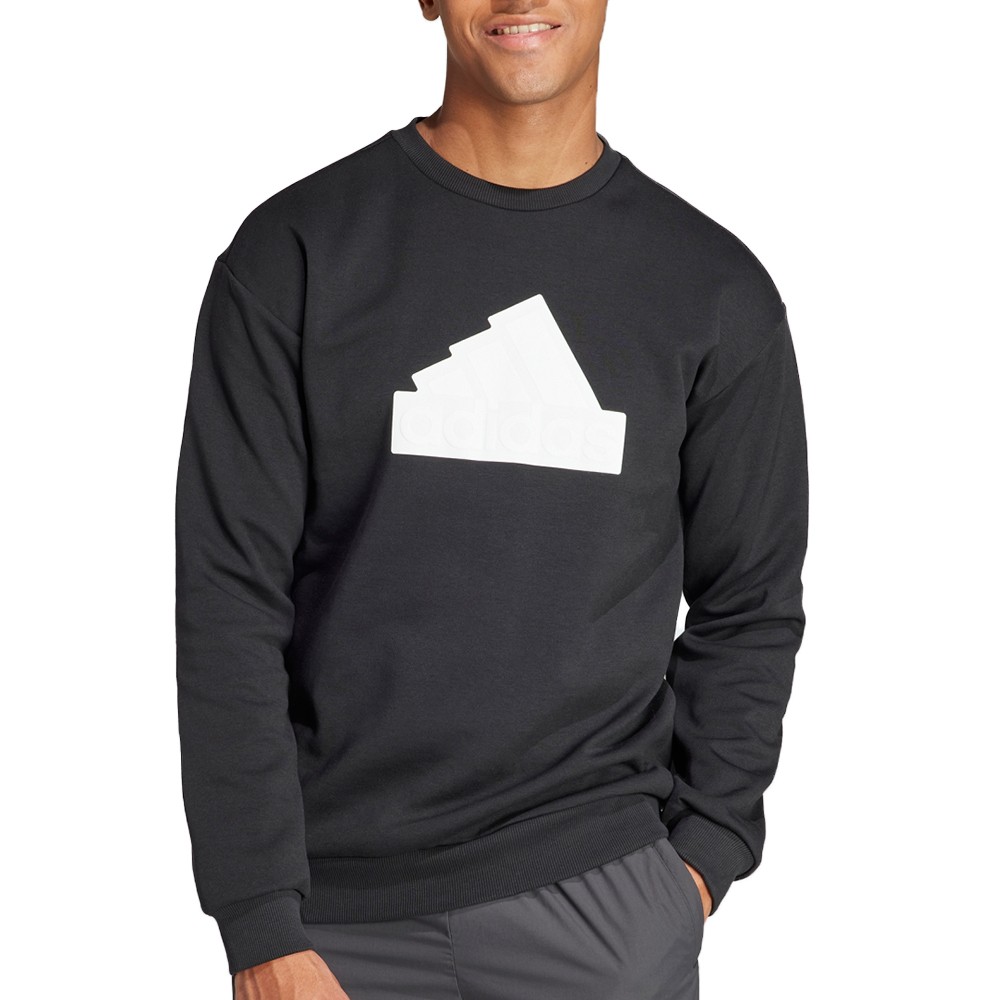 Толстовка мужская Adidas M FI BOS CRW черная IN3319