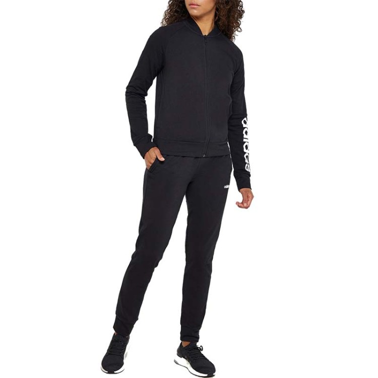 Костюм женский Adidas Wts New Co Mark черный DV2434 изображение 2