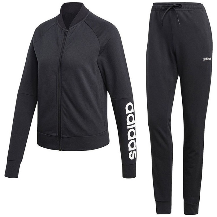 Костюм женский Adidas Wts New Co Mark черный DV2434 изображение 1