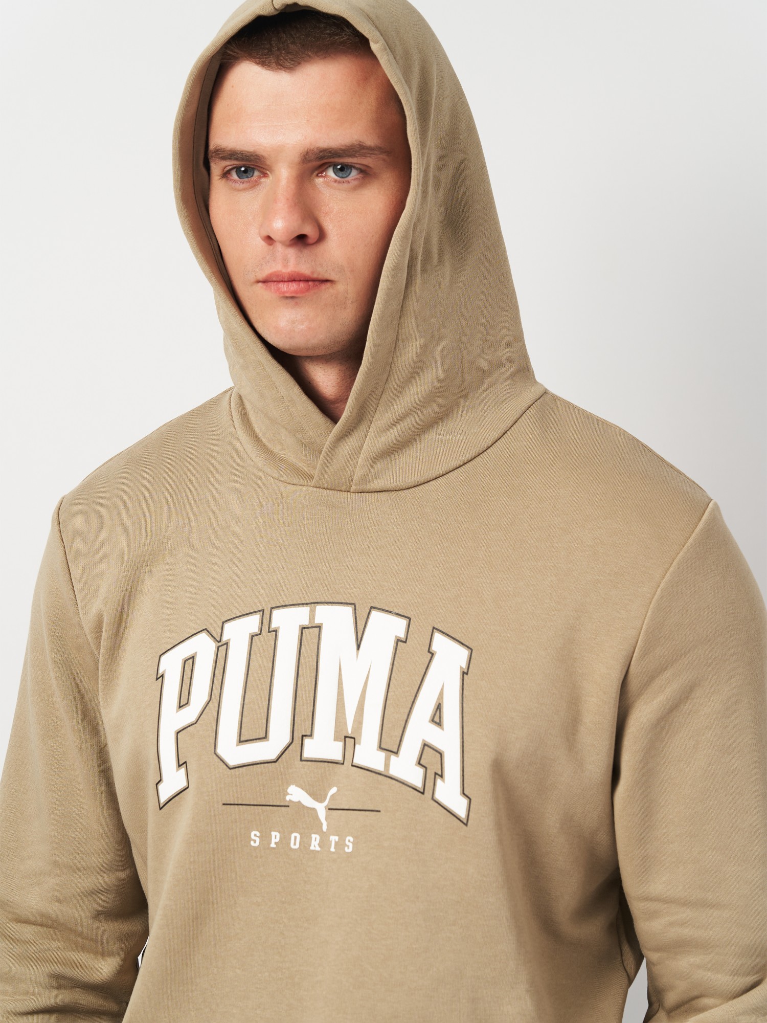 Костюм чоловічий Puma PUMA SQUAD Hooded Suit TR бежевий 68190167 изображение 7