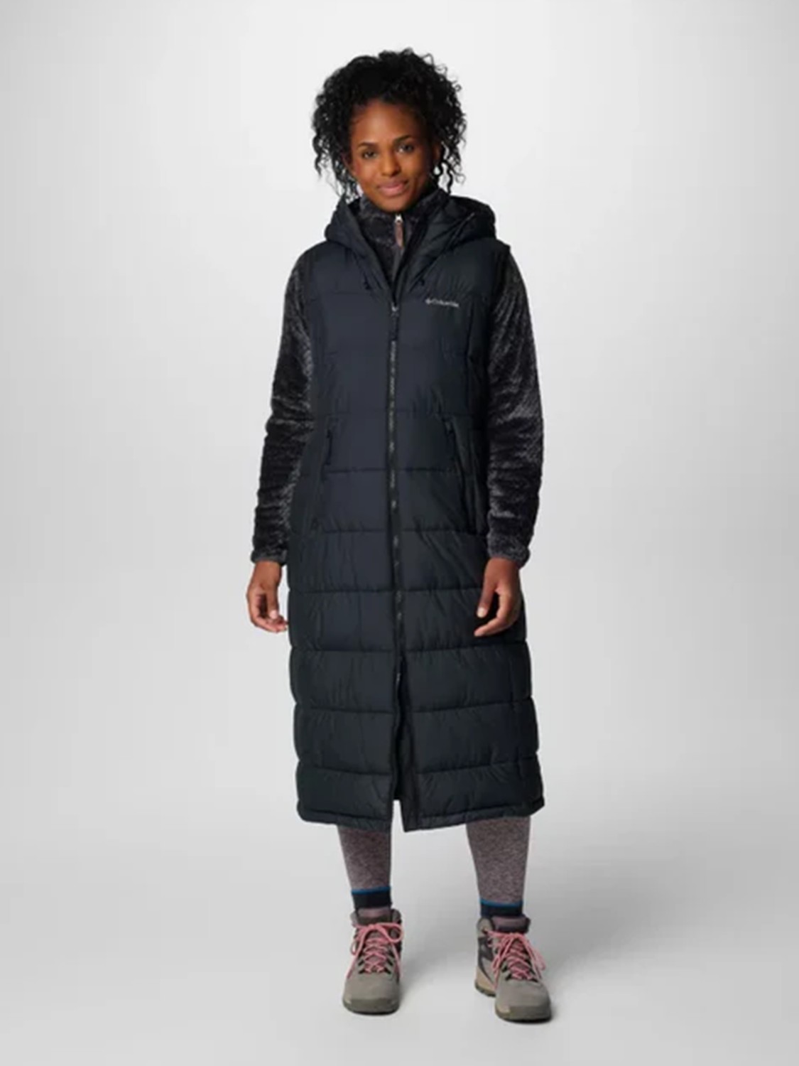 Жилет женский Columbia Pike Lake™ Long Vest черный 2089281-010 изображение 2
