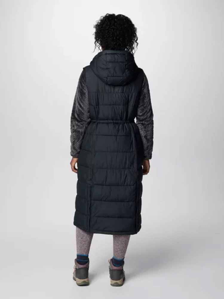 Жилет жіночий Columbia Pike Lake™ Long Vest чорний 2089281-010 изображение 3