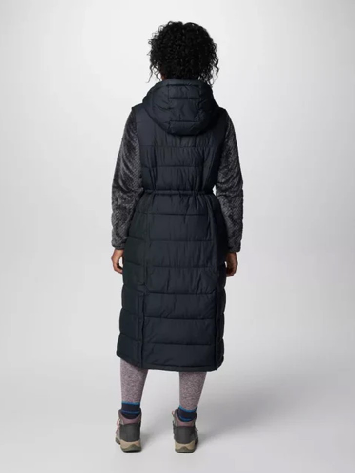 Жилет жіночий Columbia Pike Lake™ Long Vest чорний 2089281-010 изображение 3