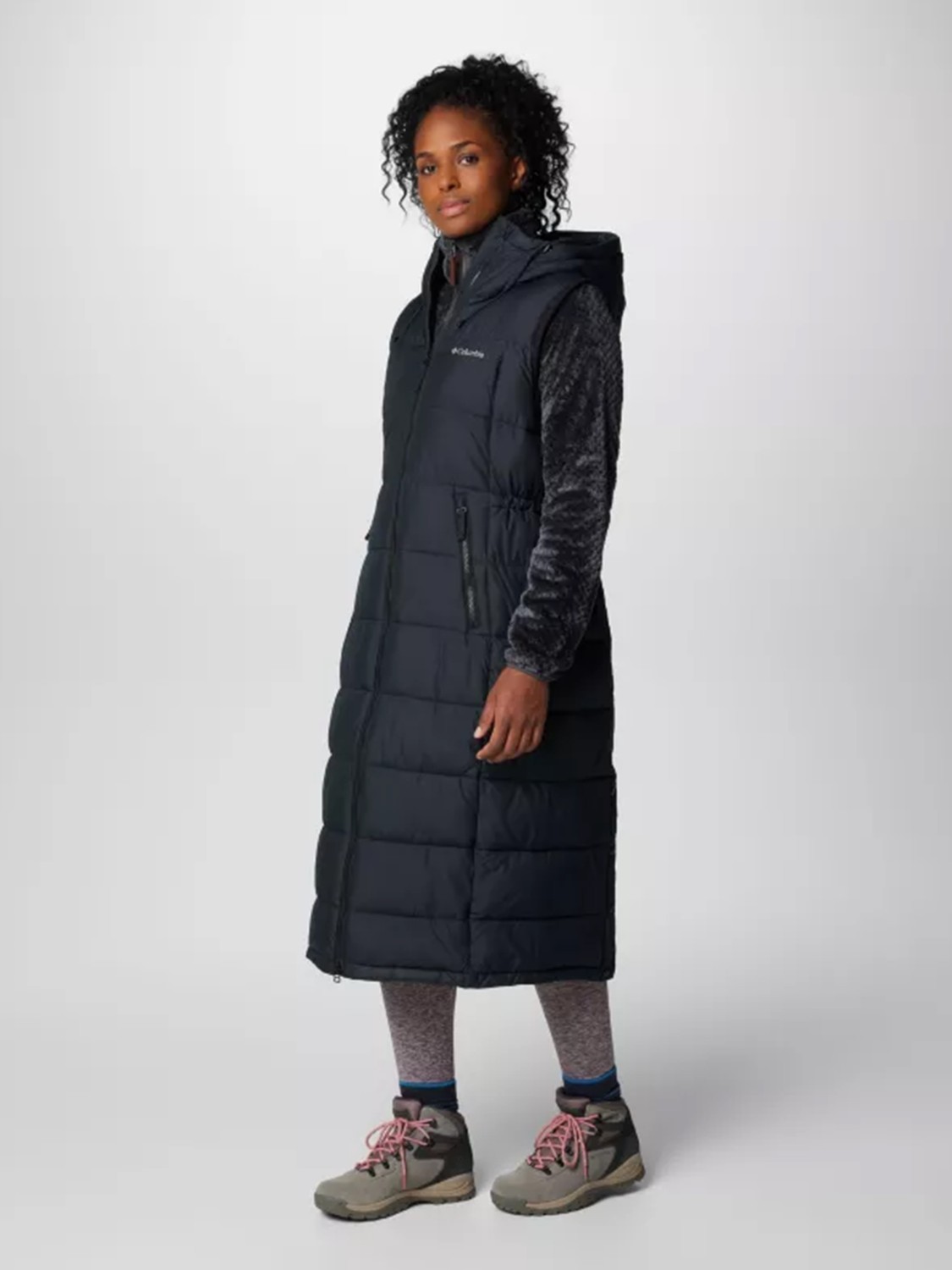 Жилет женский Columbia Pike Lake™ Long Vest черный 2089281-010 изображение 4
