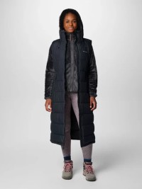 Жилет жіночий Columbia Pike Lake™ Long Vest чорний 2089281-010 изображение 5