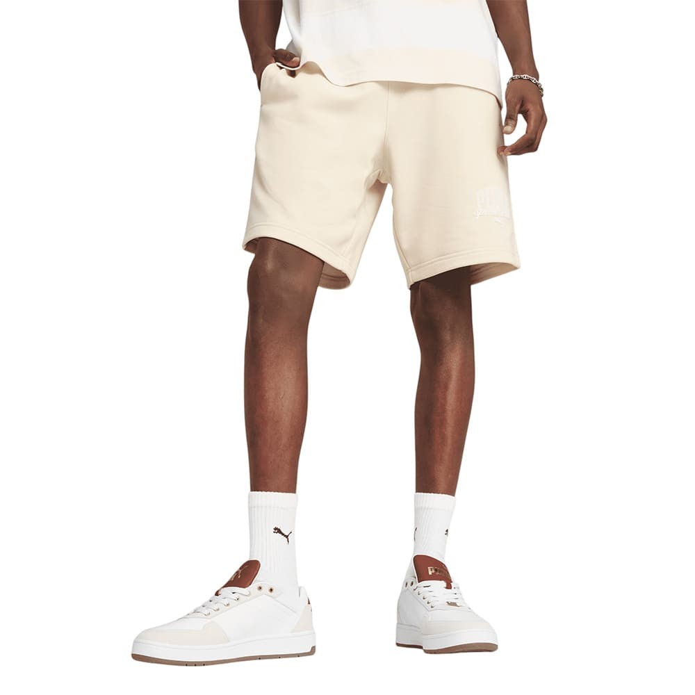 Шорты мужские Puma PUMA CLASS Shorts бежевые 68465387