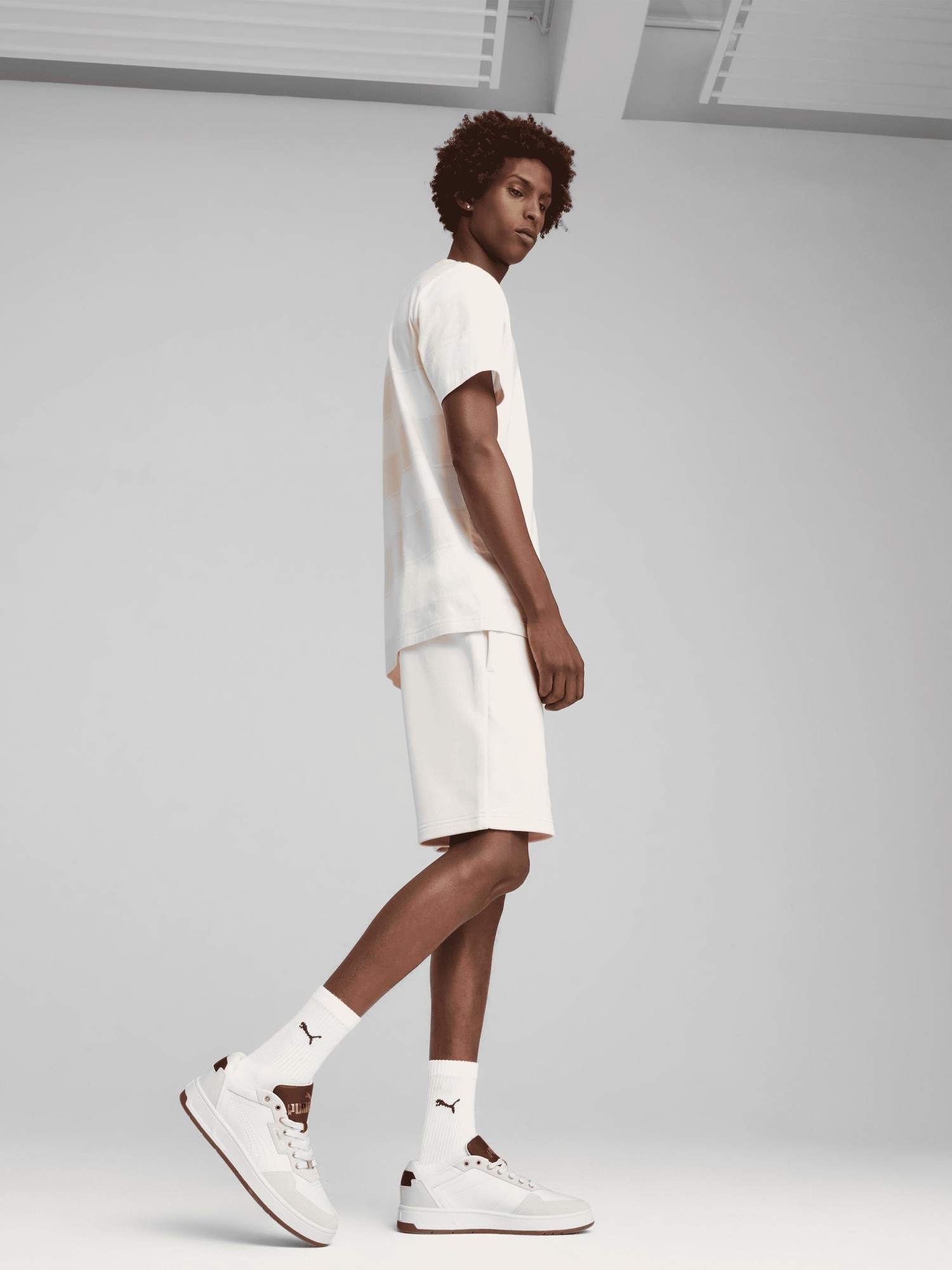 Шорты мужские Puma PUMA CLASS Shorts бежевые 68465387 изображение 4