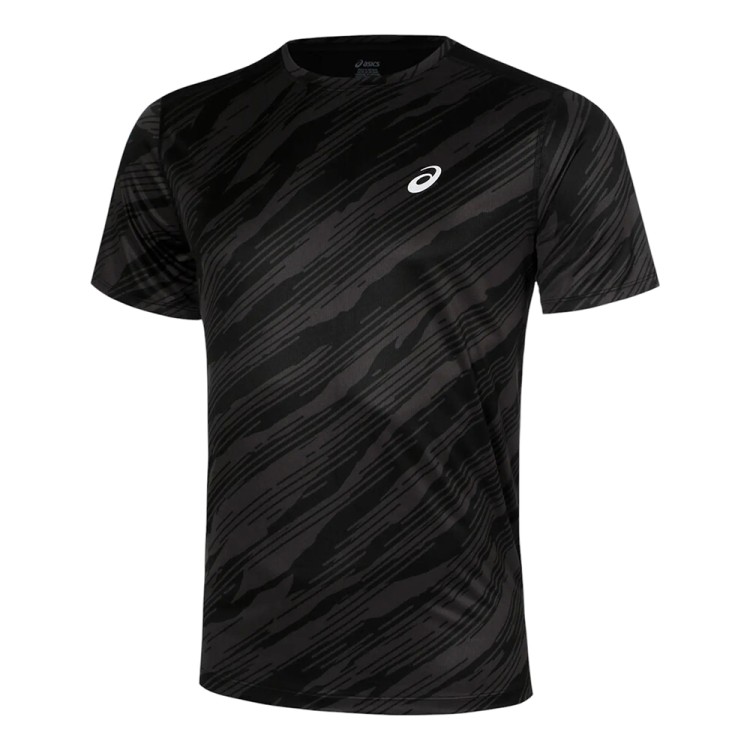 Футболка мужская Asics ASICS CORE ALL OVER PRINT SS TOP черная 2011D212-001