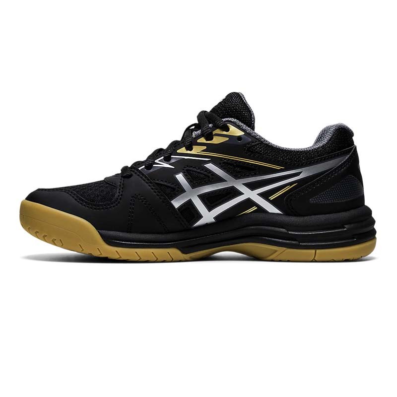 Кросівки дитячі Asics Upcourt 4 Gs чорні 1074A027-001  — фото 2