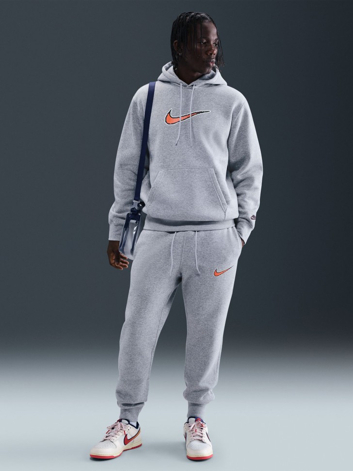Штани чоловічі Nike M NK CLUB BB JGGR NEO VARSITY сірі HV0865-063 изображение 5