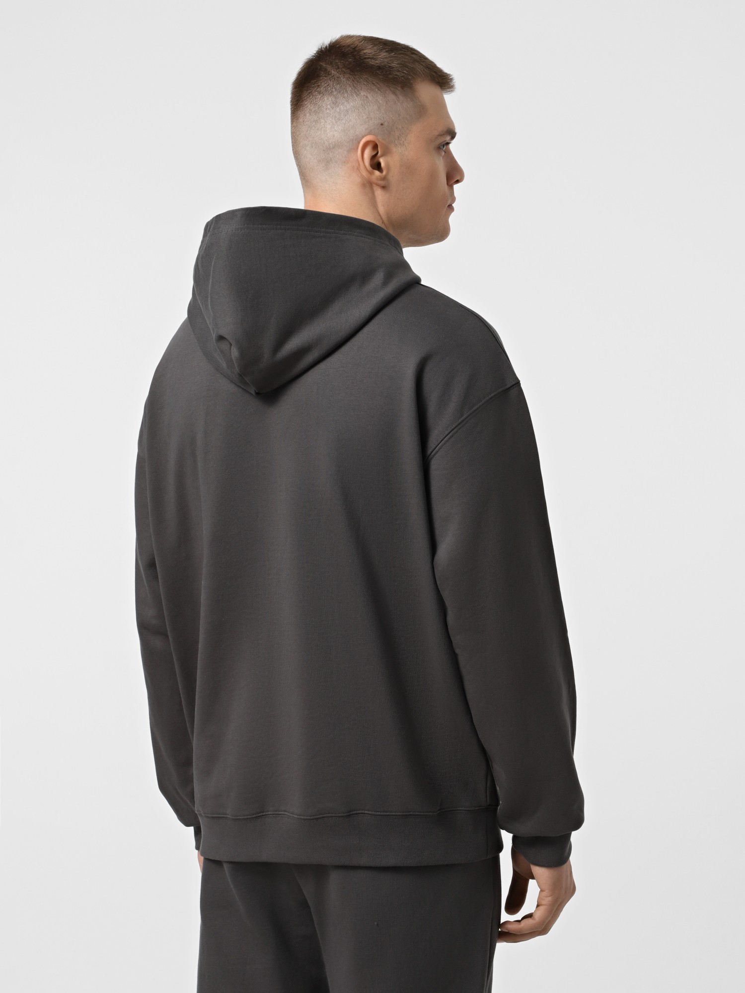 Толстовка чоловіча Evoids Thistle темно-сіра 552567-020 изображение 3
