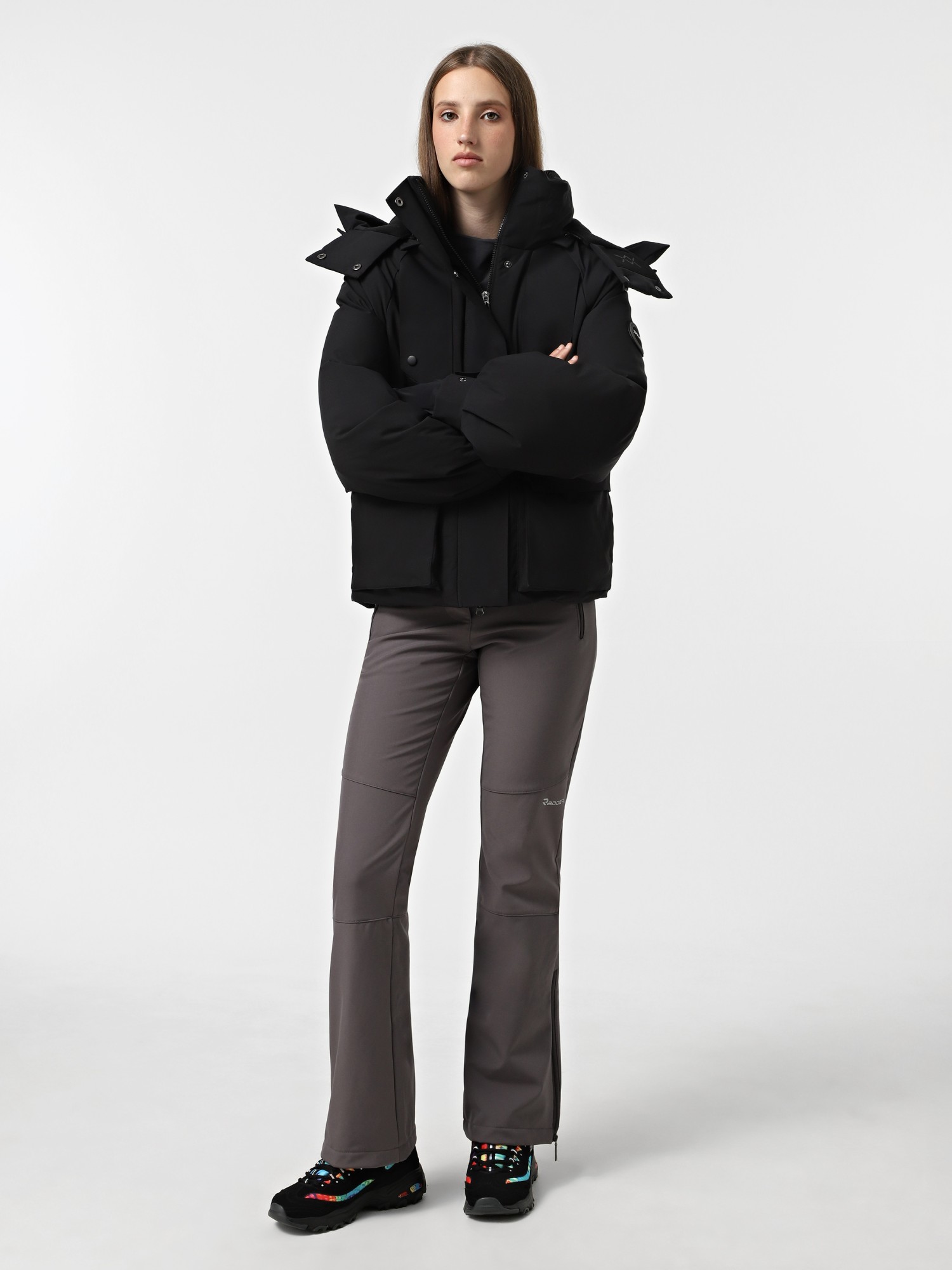 Штани жіночі Radder Porisa сірі 782515-011 изображение 6