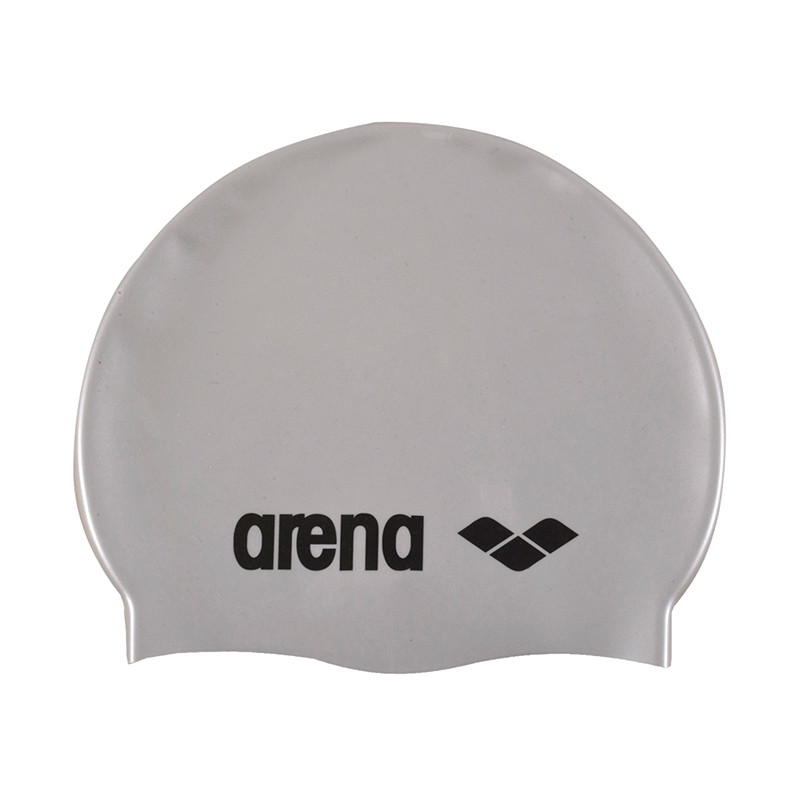 Шапочка для плавання Arena Classic Silicone сіра 91662-051  изображение 1