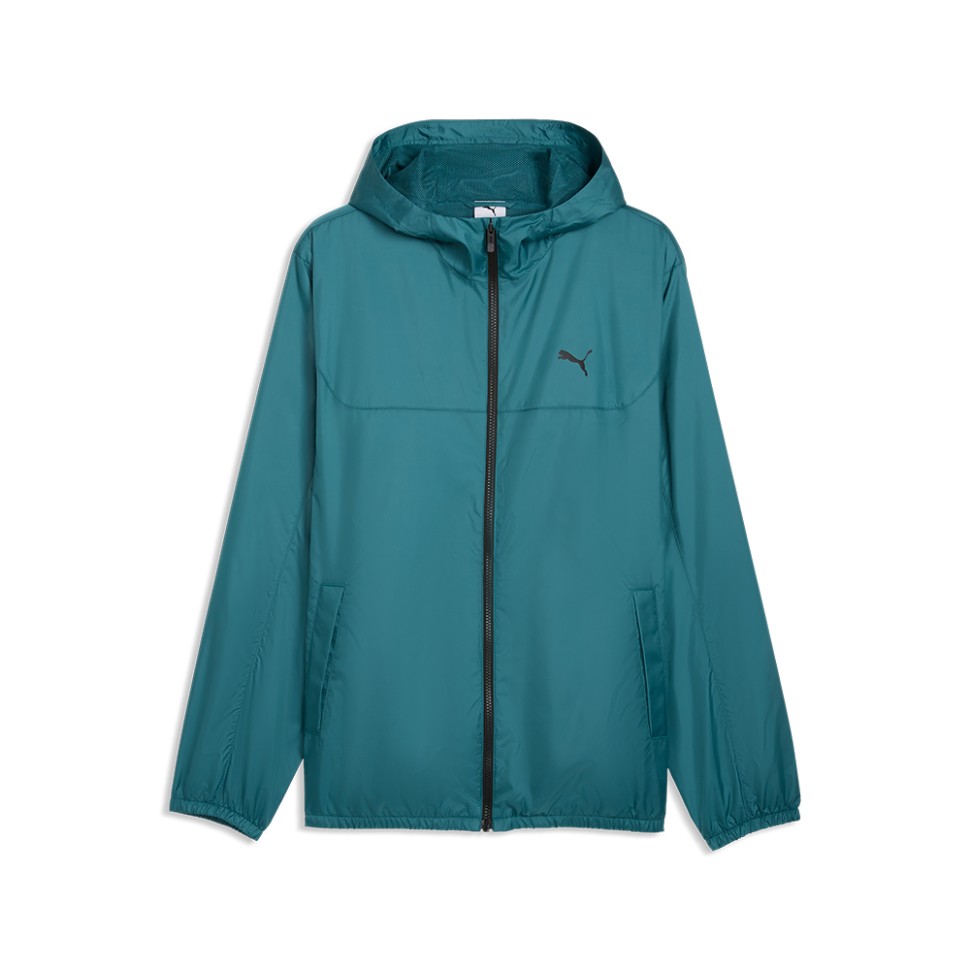 Вітрівка чоловіча Puma Ess Regular Windbreaker зелена 68462541 — фото 1