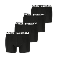 Боксеры мужские HEAD BASIC BOXER 4P черные 701239388001 изображение 1