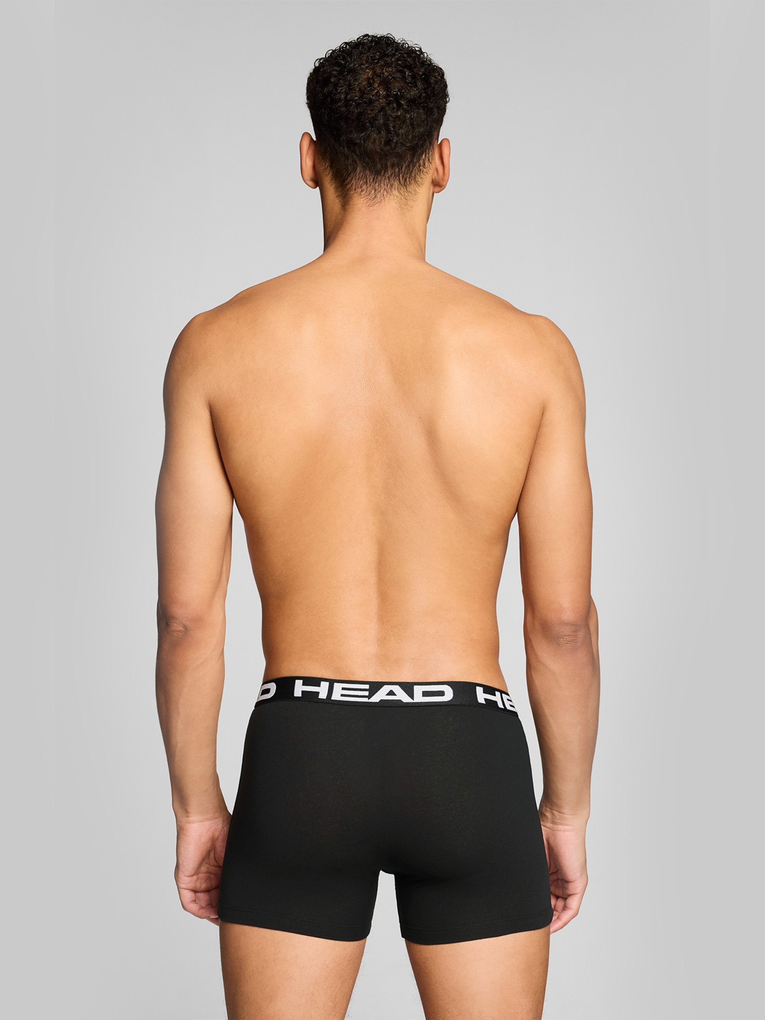 Боксеры мужские HEAD BASIC BOXER 4P черные 701239388001 изображение 5