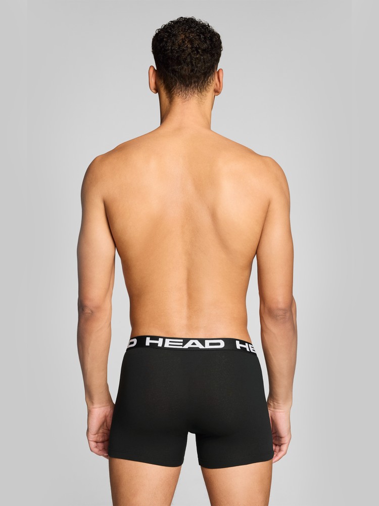 Боксеры мужские HEAD BASIC BOXER 4P черные 701239388001 изображение 5