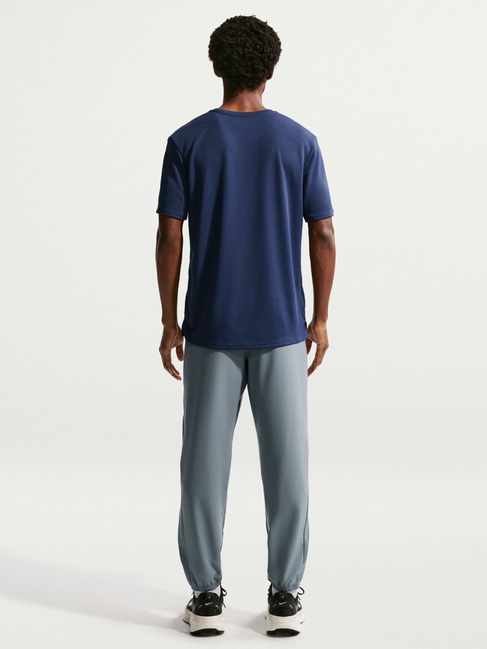 Men's Pants Nike M NK DF MILER WOVEN PANT gray IF2062-084 — photo 3
