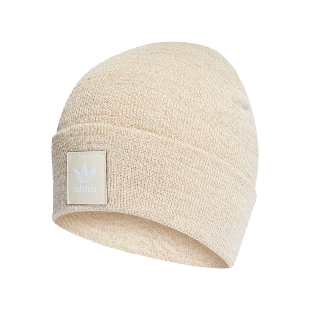 Шапка женская Adidas Ac Cuff Knit G бежевая H35542 изображение 1