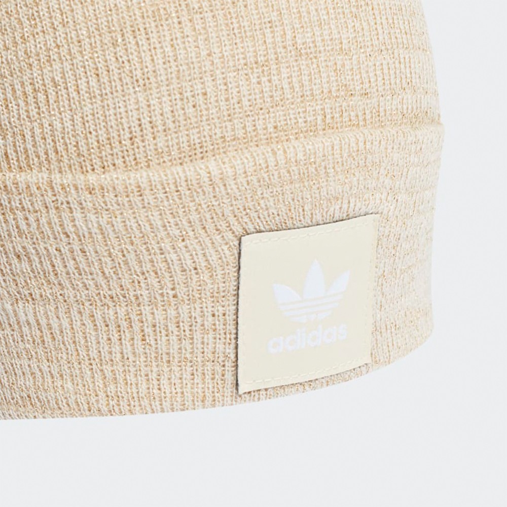 Шапка женская Adidas Ac Cuff Knit G бежевая H35542 изображение 2