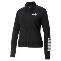 Толстовка жіноча Puma Puma Power Logo Track Jacket чорна 85593101 изображение 1