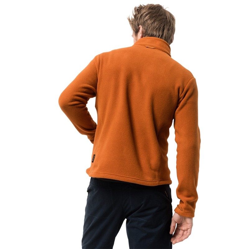 Толстовка мужская Jack Wolfskin оранжевая 1702064-3057 изображение 2